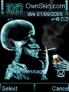 Animated Skull smoke